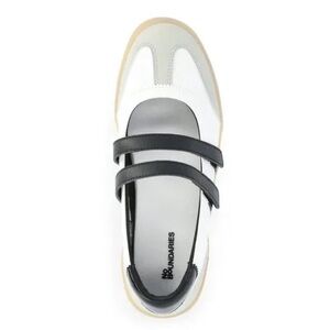 No Boundaries Black and White Strap Shoes